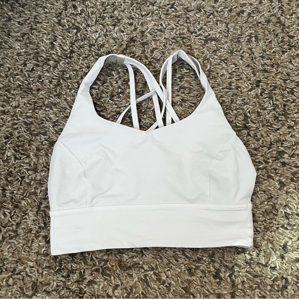lululemon free to be serene long line bra size 6